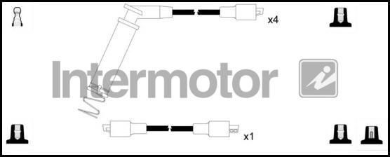 INTERMOTOR 76265 - Комплект проводів запалювання autozip.com.ua
