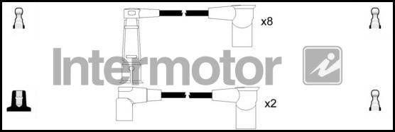 INTERMOTOR 76263 - Комплект проводів запалювання autozip.com.ua