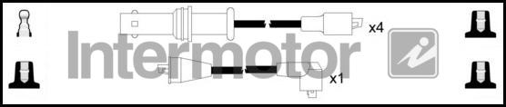INTERMOTOR 76286 - Комплект проводів запалювання autozip.com.ua