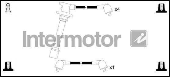 INTERMOTOR 76220 - Комплект проводів запалювання autozip.com.ua