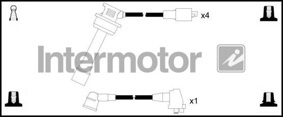 INTERMOTOR 76222 - Комплект проводів запалювання autozip.com.ua