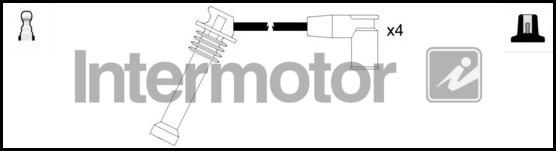 INTERMOTOR 73960 - Комплект проводів запалювання autozip.com.ua