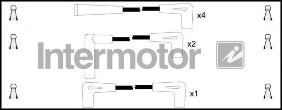 INTERMOTOR 73911 - Комплект проводів запалювання autozip.com.ua