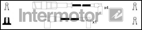 INTERMOTOR 83084 - Комплект проводів запалювання autozip.com.ua