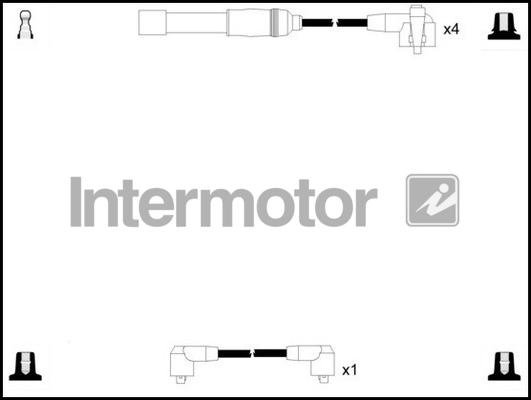 INTERMOTOR 73985 - Комплект проводів запалювання autozip.com.ua