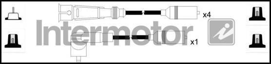 INTERMOTOR 73939 - Комплект проводів запалювання autozip.com.ua