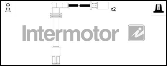 INTERMOTOR 73937 - Комплект проводів запалювання autozip.com.ua