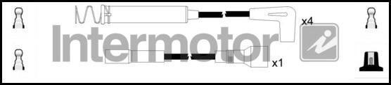 INTERMOTOR 73926 - Комплект проводів запалювання autozip.com.ua