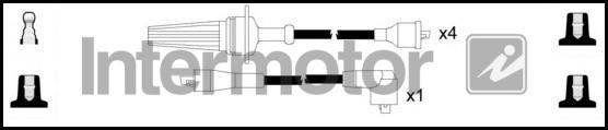 INTERMOTOR 73928 - Комплект проводів запалювання autozip.com.ua
