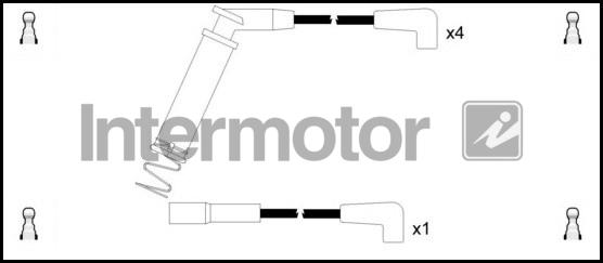 INTERMOTOR 73976 - Комплект проводів запалювання autozip.com.ua