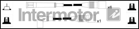 INTERMOTOR 73498 - Комплект проводів запалювання autozip.com.ua
