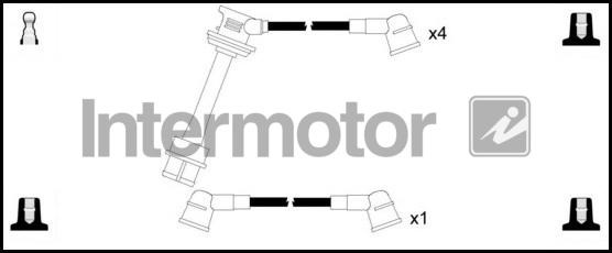 INTERMOTOR 73413 - Комплект проводів запалювання autozip.com.ua