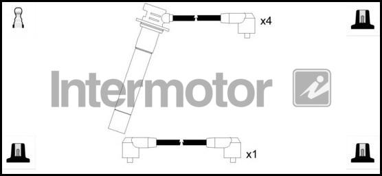 INTERMOTOR 73478 - Комплект проводів запалювання autozip.com.ua