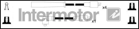 INTERMOTOR 73565 - Комплект проводів запалювання autozip.com.ua