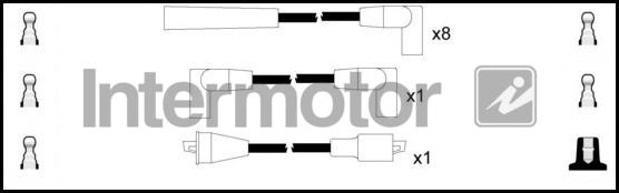INTERMOTOR 73519 - Комплект проводів запалювання autozip.com.ua