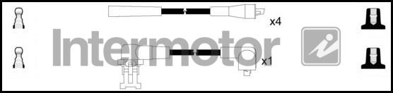 INTERMOTOR 73580 - Комплект проводів запалювання autozip.com.ua