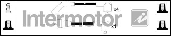INTERMOTOR 73581 - Комплект проводів запалювання autozip.com.ua