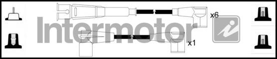INTERMOTOR 73538 - Комплект проводів запалювання autozip.com.ua