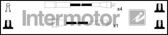 INTERMOTOR 73533 - Комплект проводів запалювання autozip.com.ua