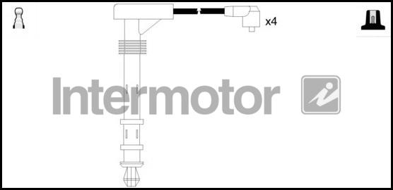 INTERMOTOR 73523 - Комплект проводів запалювання autozip.com.ua
