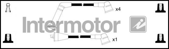 INTERMOTOR 73570 - Комплект проводів запалювання autozip.com.ua