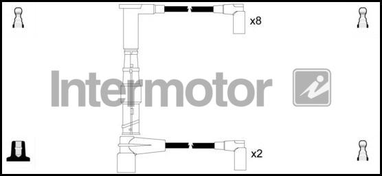 INTERMOTOR 73646 - Комплект проводів запалювання autozip.com.ua