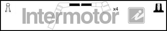 INTERMOTOR 73669 - Комплект проводів запалювання autozip.com.ua
