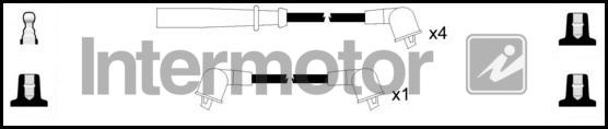 INTERMOTOR 73606 - Комплект проводів запалювання autozip.com.ua