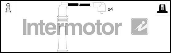 INTERMOTOR 73686 - Комплект проводів запалювання autozip.com.ua