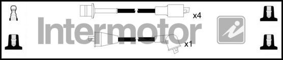 INTERMOTOR 73635 - Комплект проводів запалювання autozip.com.ua