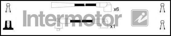 INTERMOTOR 73637 - Комплект проводів запалювання autozip.com.ua