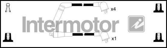 INTERMOTOR 73671 - Комплект проводів запалювання autozip.com.ua