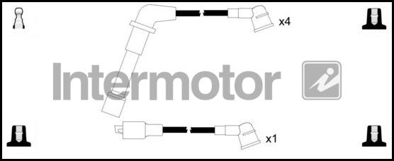 INTERMOTOR 73091 - Комплект проводів запалювання autozip.com.ua