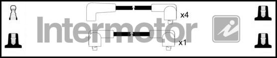 INTERMOTOR 73792 - Комплект проводів запалювання autozip.com.ua