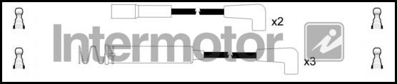 INTERMOTOR 73030 - Комплект проводів запалювання autozip.com.ua