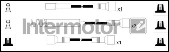 INTERMOTOR 73037 - Комплект проводів запалювання autozip.com.ua