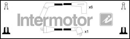INTERMOTOR 73896 - Комплект проводів запалювання autozip.com.ua