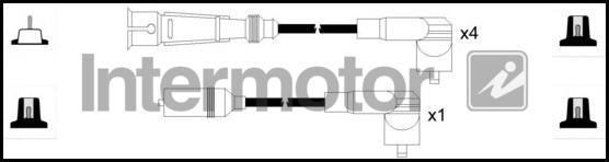 INTERMOTOR 73833 - Комплект проводів запалювання autozip.com.ua