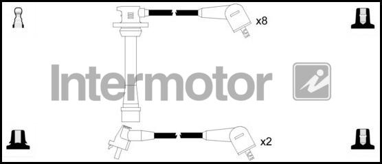 INTERMOTOR 73824 - Комплект проводів запалювання autozip.com.ua