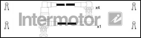 INTERMOTOR 73820 - Комплект проводів запалювання autozip.com.ua