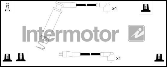 INTERMOTOR 73316 - Комплект проводів запалювання autozip.com.ua