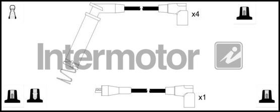 INTERMOTOR 73313 - Комплект проводів запалювання autozip.com.ua