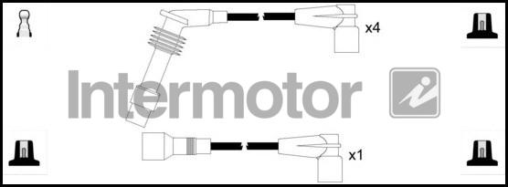 INTERMOTOR 73312 - Комплект проводів запалювання autozip.com.ua