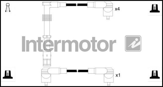 INTERMOTOR 73325 - Комплект проводів запалювання autozip.com.ua
