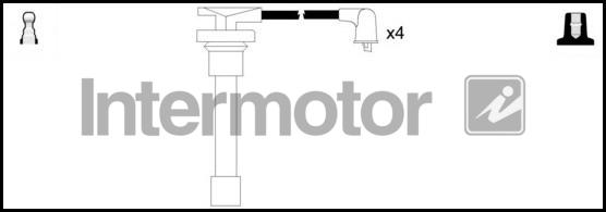 INTERMOTOR 73378 - Комплект проводів запалювання autozip.com.ua