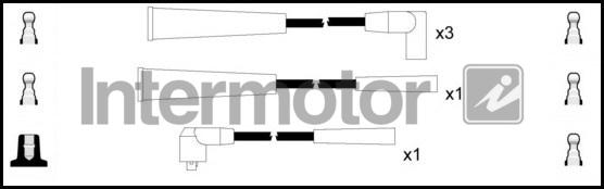 INTERMOTOR 73254 - Комплект проводів запалювання autozip.com.ua
