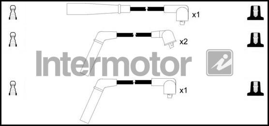 INTERMOTOR 73201 - Комплект проводів запалювання autozip.com.ua