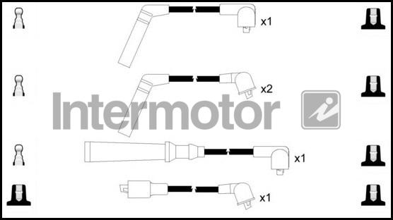 INTERMOTOR 73202 - Комплект проводів запалювання autozip.com.ua