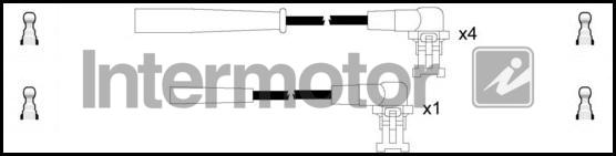 INTERMOTOR 73236 - Комплект проводів запалювання autozip.com.ua