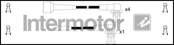 INTERMOTOR 73231 - Комплект проводів запалювання autozip.com.ua